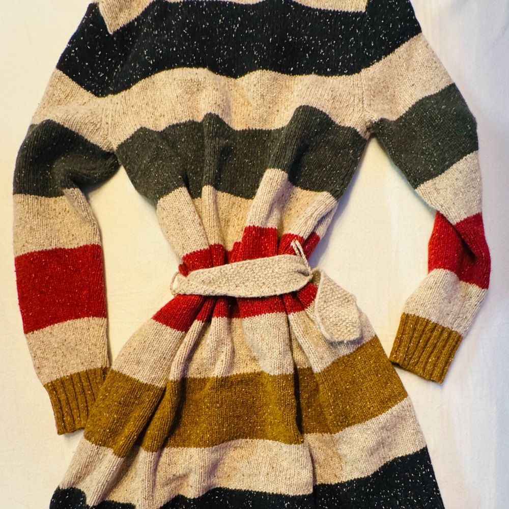 NWT Pendleton Multicolor Striped Cardigan - Picture 3 of 8